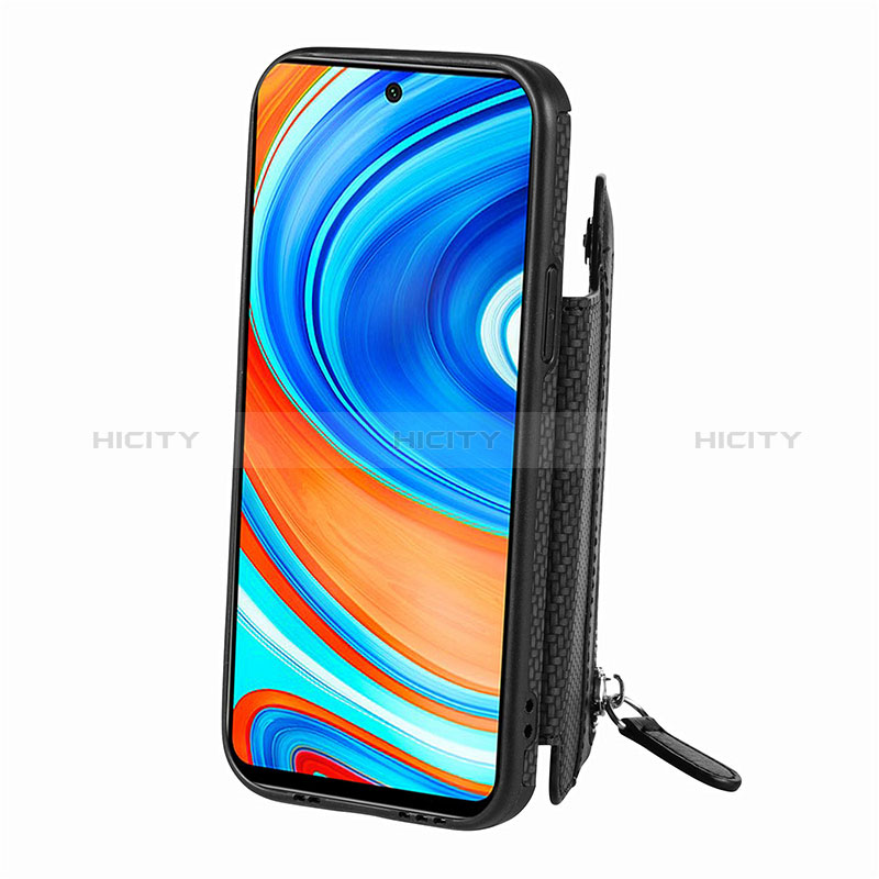 Coque Ultra Fine Silicone Souple Housse Etui avec Aimante Magnetique S02D pour Xiaomi Redmi Note 9 Pro Max Plus