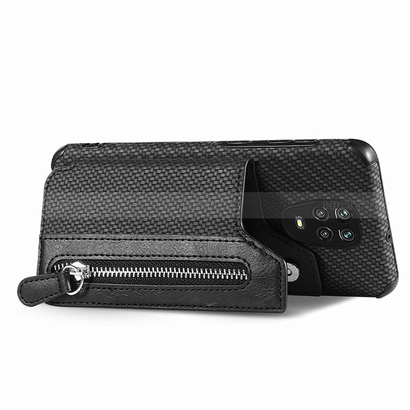 Coque Ultra Fine Silicone Souple Housse Etui avec Aimante Magnetique S02D pour Xiaomi Redmi Note 9 Pro Plus