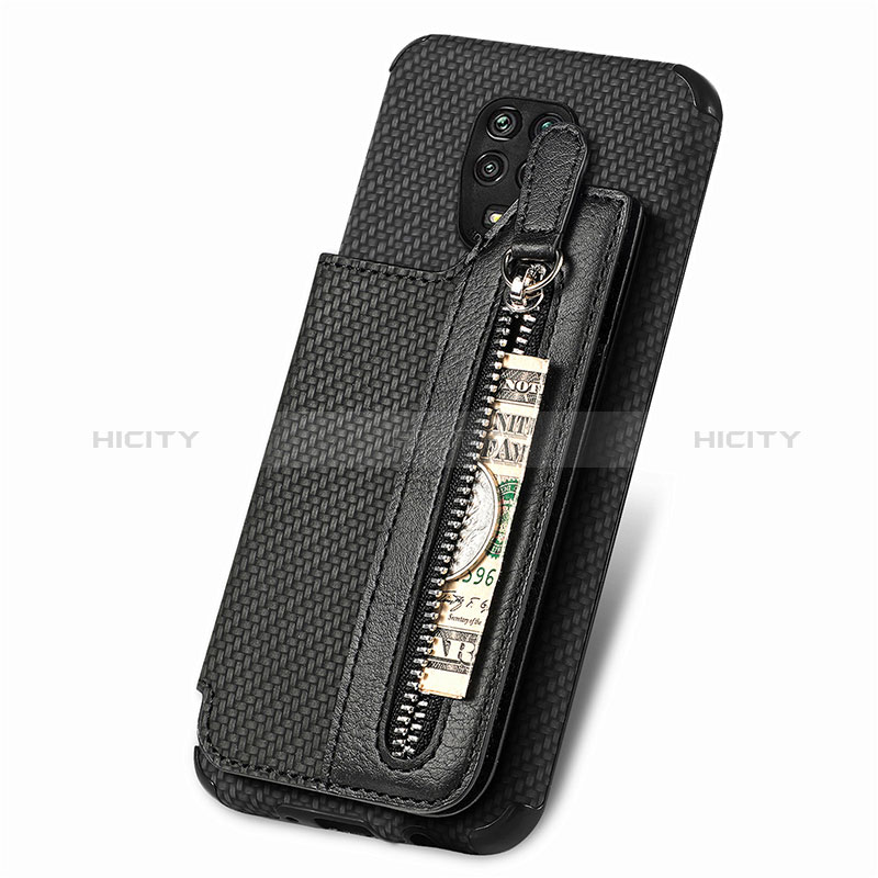 Coque Ultra Fine Silicone Souple Housse Etui avec Aimante Magnetique S02D pour Xiaomi Redmi Note 9 Pro Plus