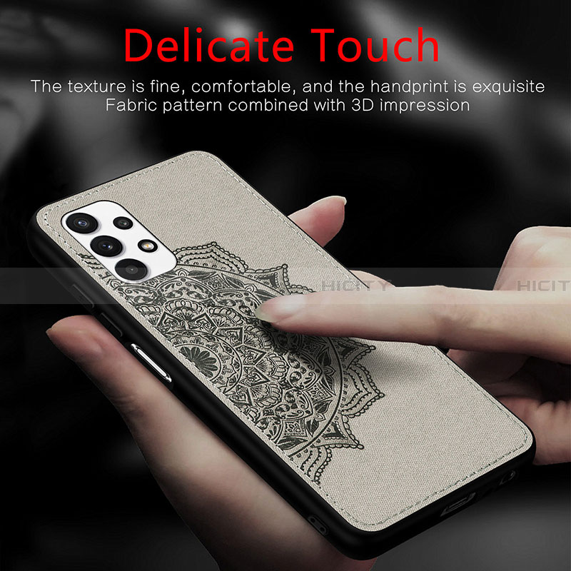 Coque Ultra Fine Silicone Souple Housse Etui avec Aimante Magnetique S03D pour Samsung Galaxy A32 5G Plus