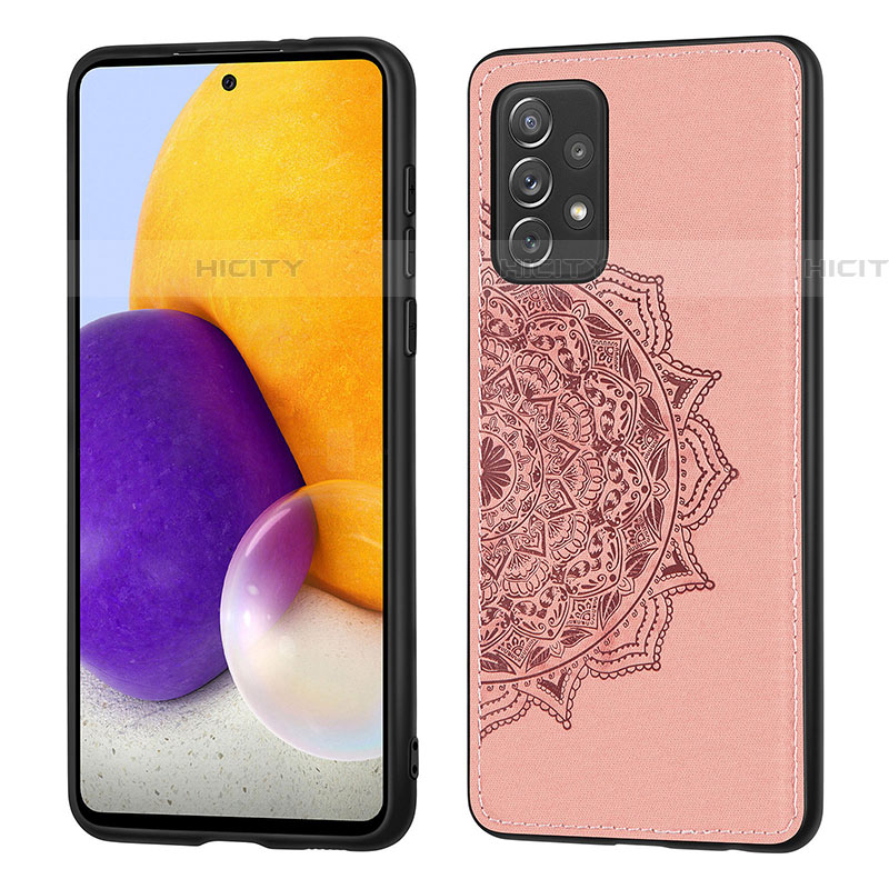 Coque Ultra Fine Silicone Souple Housse Etui avec Aimante Magnetique S03D pour Samsung Galaxy A52 5G Plus