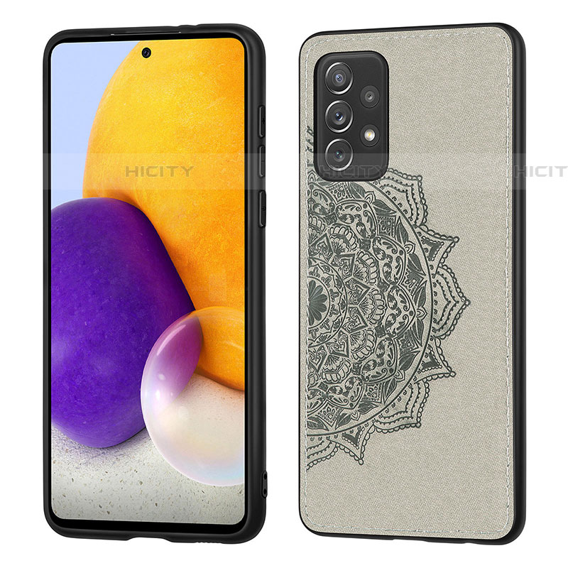 Coque Ultra Fine Silicone Souple Housse Etui avec Aimante Magnetique S03D pour Samsung Galaxy A52 5G Plus