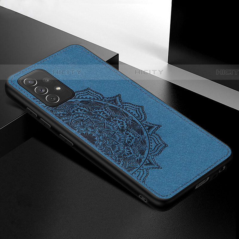 Coque Ultra Fine Silicone Souple Housse Etui avec Aimante Magnetique S03D pour Samsung Galaxy A72 4G Plus