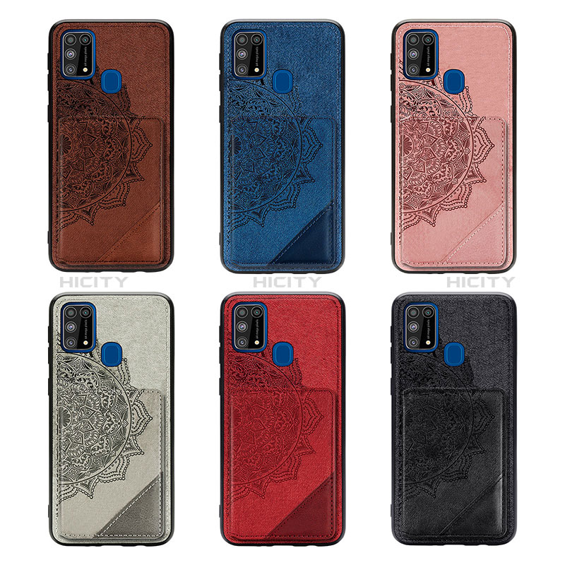 Coque Ultra Fine Silicone Souple Housse Etui avec Aimante Magnetique S03D pour Samsung Galaxy M31 Prime Edition Plus