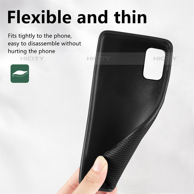 Coque Ultra Fine Silicone Souple Housse Etui avec Aimante Magnetique S03D pour Samsung Galaxy M32 4G Plus