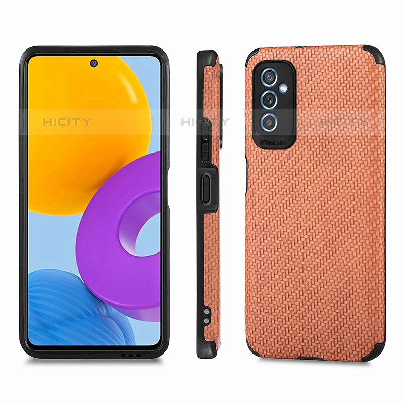 Coque Ultra Fine Silicone Souple Housse Etui avec Aimante Magnetique S03D pour Samsung Galaxy M52 5G Plus