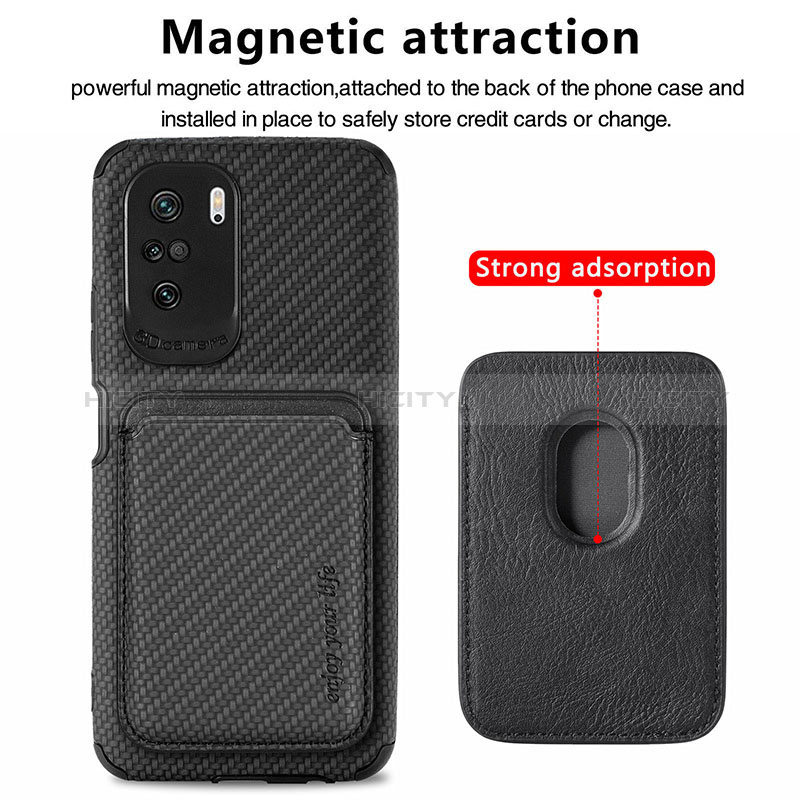 Coque Ultra Fine Silicone Souple Housse Etui avec Aimante Magnetique S03D pour Xiaomi Mi 11i 5G Plus