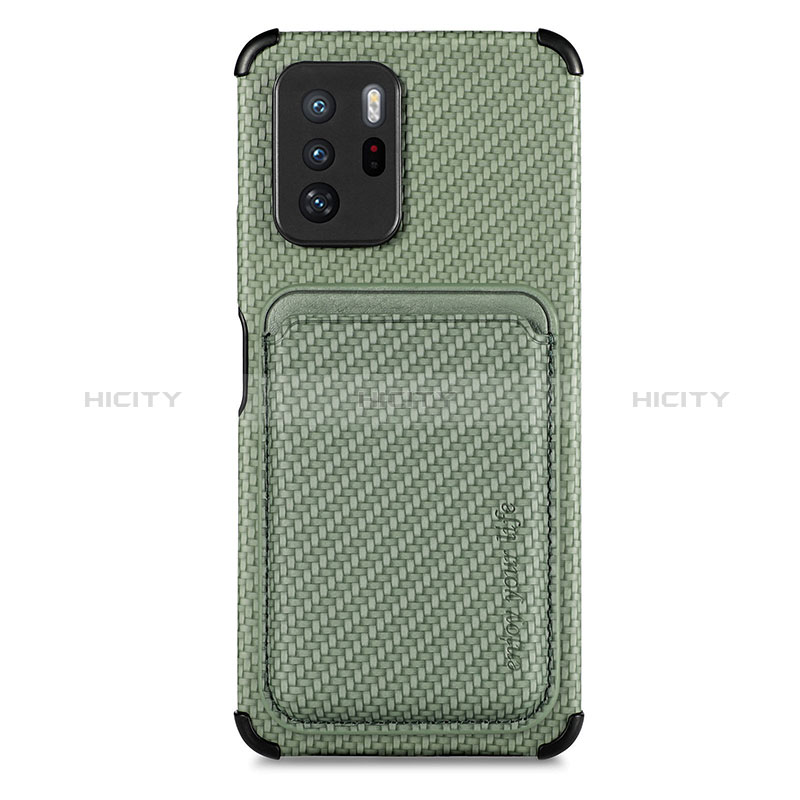 Coque Ultra Fine Silicone Souple Housse Etui avec Aimante Magnetique S03D pour Xiaomi Poco X3 GT 5G Plus