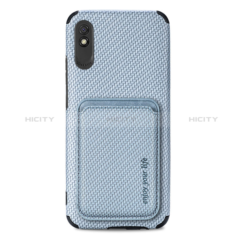 Coque Ultra Fine Silicone Souple Housse Etui avec Aimante Magnetique S03D pour Xiaomi Redmi 9AT Plus