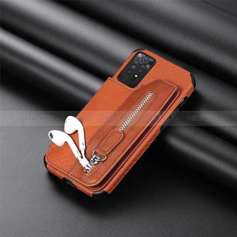 Coque Ultra Fine Silicone Souple Housse Etui avec Aimante Magnetique S03D pour Xiaomi Redmi Note 11 4G (2022) Plus