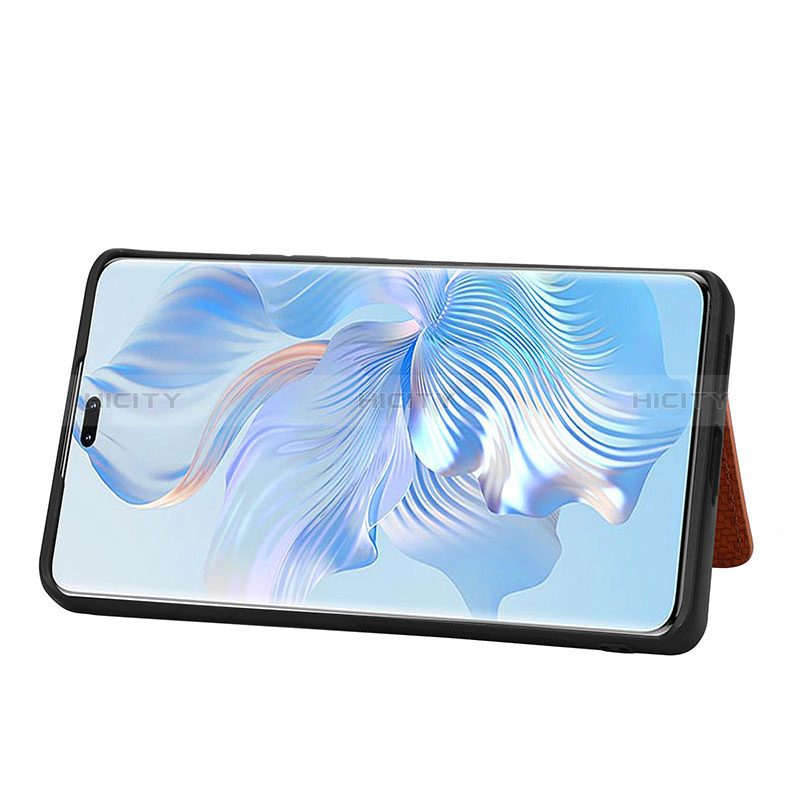 Coque Ultra Fine Silicone Souple Housse Etui avec Aimante Magnetique S04D pour Huawei Honor 80 Pro 5G Plus