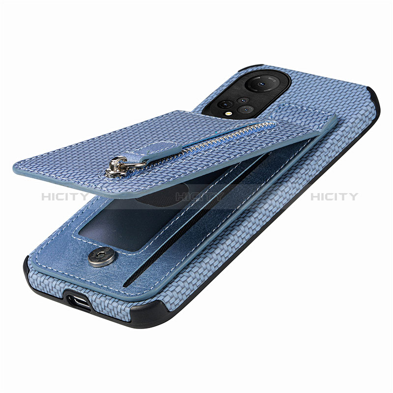 Coque Ultra Fine Silicone Souple Housse Etui avec Aimante Magnetique S04D pour Huawei Honor X7 Plus