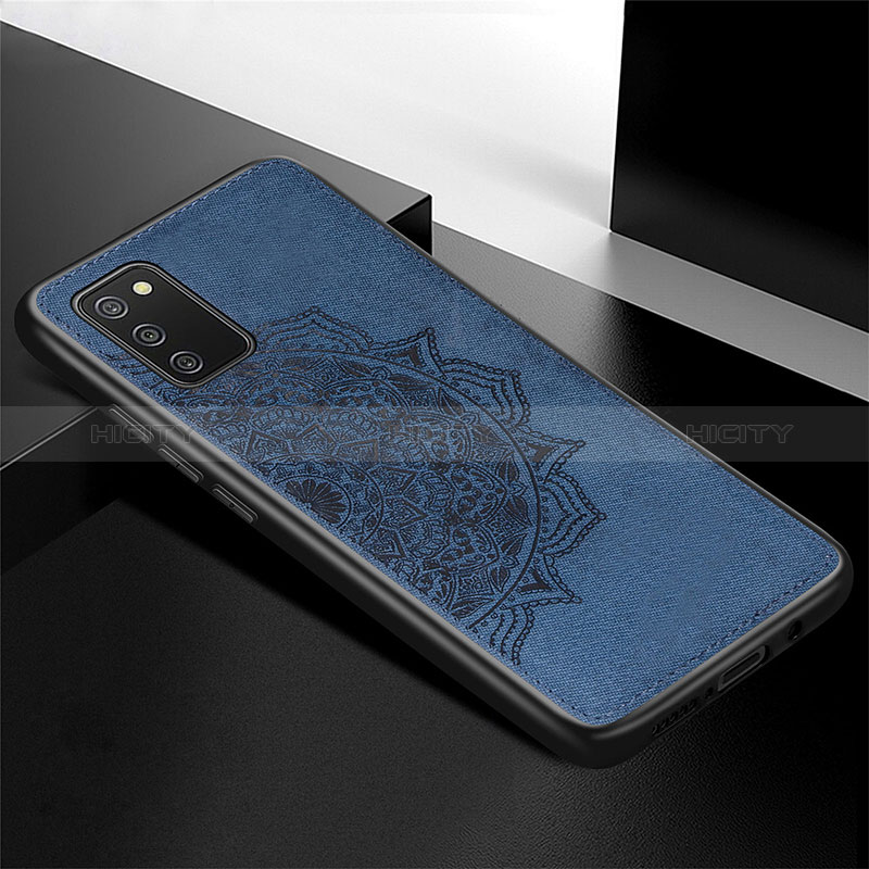 Coque Ultra Fine Silicone Souple Housse Etui avec Aimante Magnetique S04D pour Samsung Galaxy A02s Plus