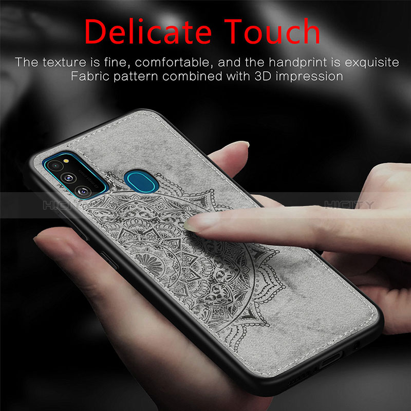 Coque Ultra Fine Silicone Souple Housse Etui avec Aimante Magnetique S04D pour Samsung Galaxy M30s Plus