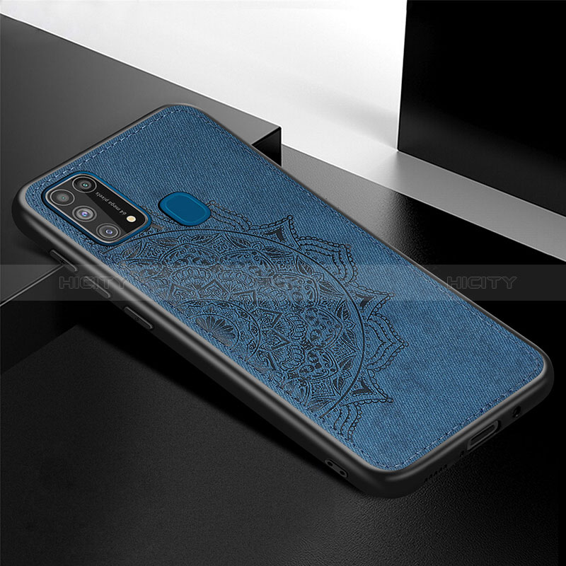 Coque Ultra Fine Silicone Souple Housse Etui avec Aimante Magnetique S04D pour Samsung Galaxy M31 Prime Edition Plus