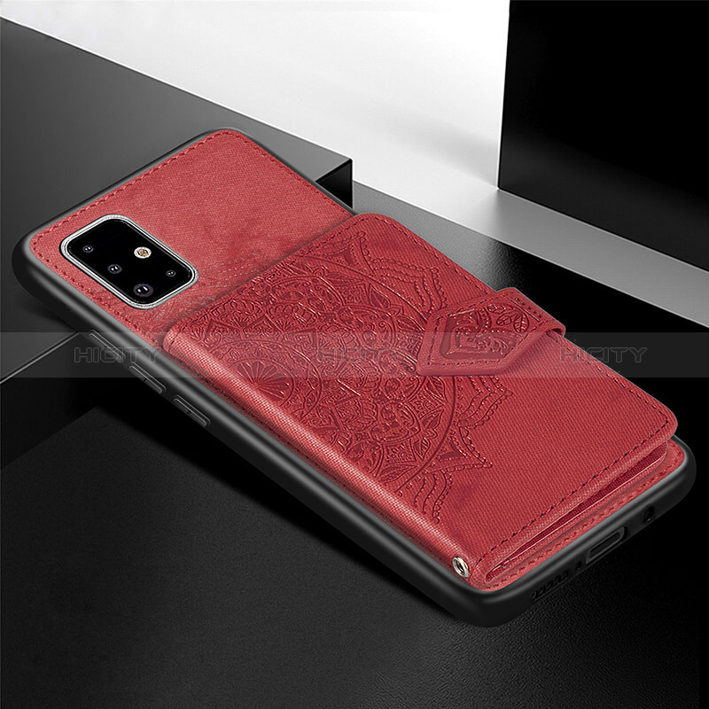 Coque Ultra Fine Silicone Souple Housse Etui avec Aimante Magnetique S04D pour Samsung Galaxy M40S Plus