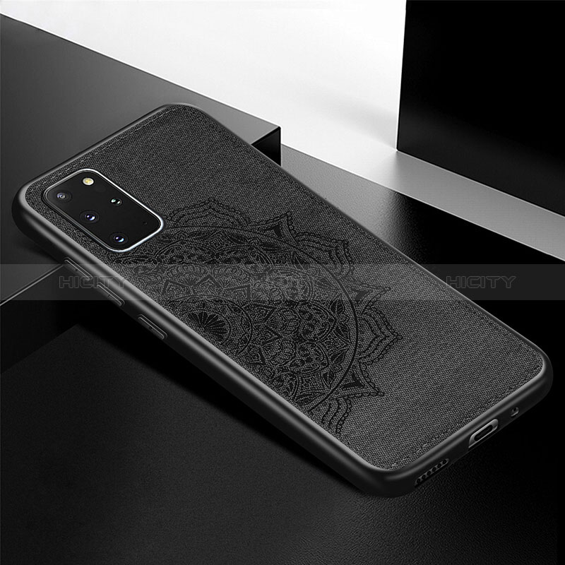 Coque Ultra Fine Silicone Souple Housse Etui avec Aimante Magnetique S04D pour Samsung Galaxy S20 Plus 5G Plus