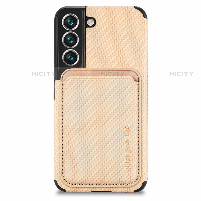 Coque Ultra Fine Silicone Souple Housse Etui avec Aimante Magnetique S04D pour Samsung Galaxy S21 FE 5G Plus