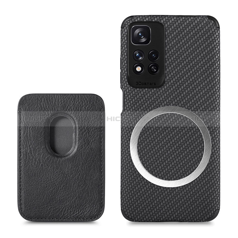 Coque Ultra Fine Silicone Souple Housse Etui avec Aimante Magnetique S04D pour Xiaomi Mi 11i 5G (2022) Plus