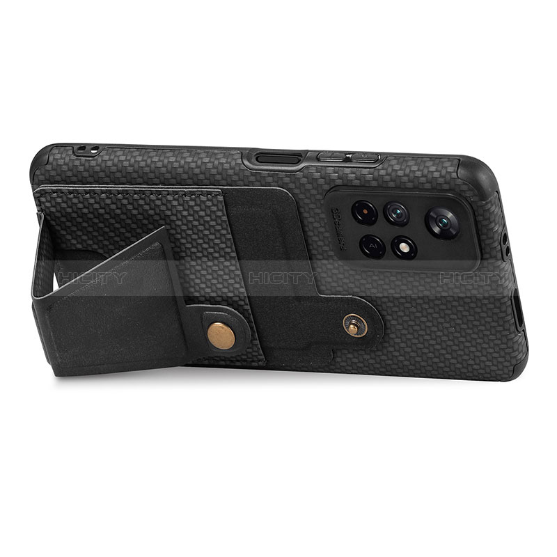 Coque Ultra Fine Silicone Souple Housse Etui avec Aimante Magnetique S04D pour Xiaomi Poco M4 Pro 5G Plus