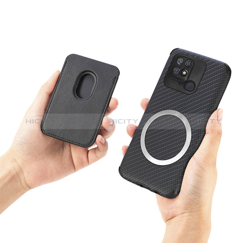 Coque Ultra Fine Silicone Souple Housse Etui avec Aimante Magnetique S04D pour Xiaomi Redmi 10C 4G Plus