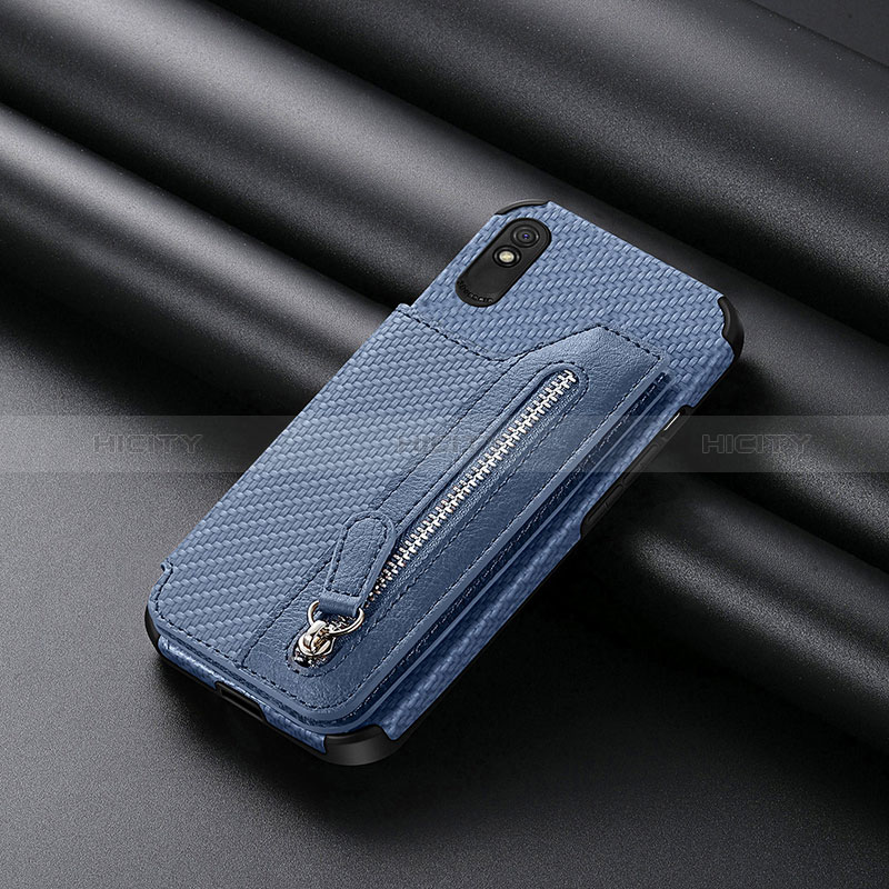 Coque Ultra Fine Silicone Souple Housse Etui avec Aimante Magnetique S04D pour Xiaomi Redmi 9AT Plus