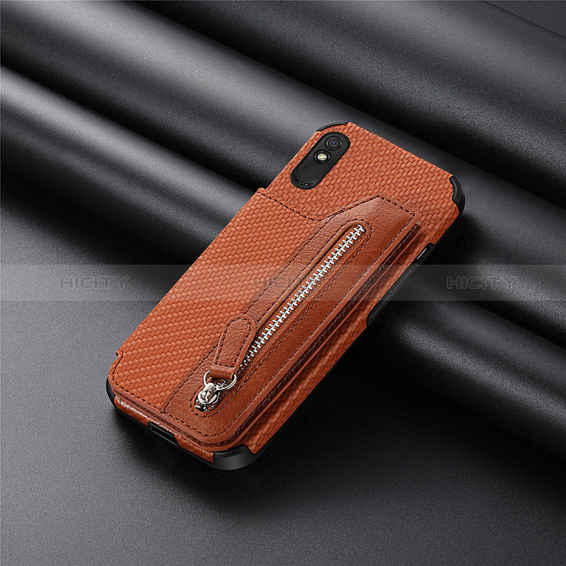 Coque Ultra Fine Silicone Souple Housse Etui avec Aimante Magnetique S04D pour Xiaomi Redmi 9AT Plus