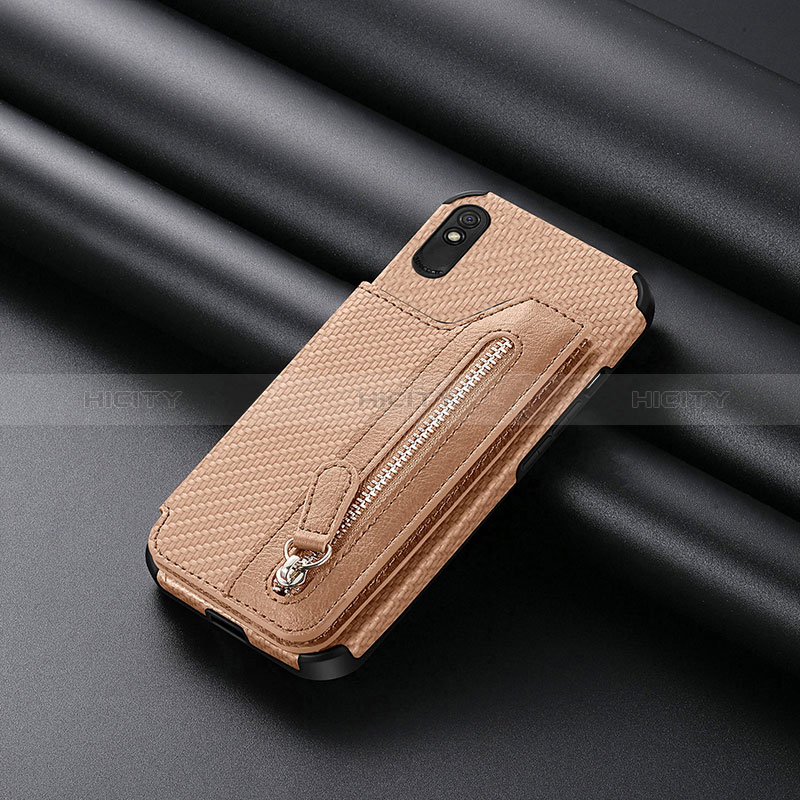 Coque Ultra Fine Silicone Souple Housse Etui avec Aimante Magnetique S04D pour Xiaomi Redmi 9i Plus