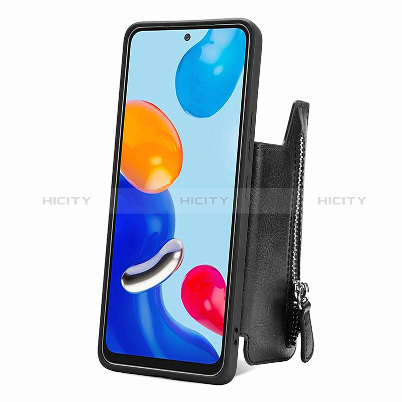 Coque Ultra Fine Silicone Souple Housse Etui avec Aimante Magnetique S04D pour Xiaomi Redmi Note 11 4G (2022) Plus