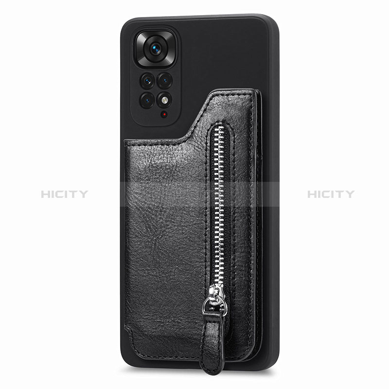 Coque Ultra Fine Silicone Souple Housse Etui avec Aimante Magnetique S04D pour Xiaomi Redmi Note 11 4G (2022) Plus