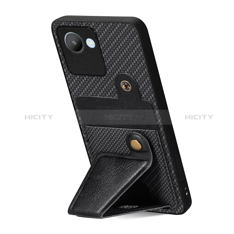 Coque Ultra Fine Silicone Souple Housse Etui avec Aimante Magnetique S05D pour Realme C30 Plus