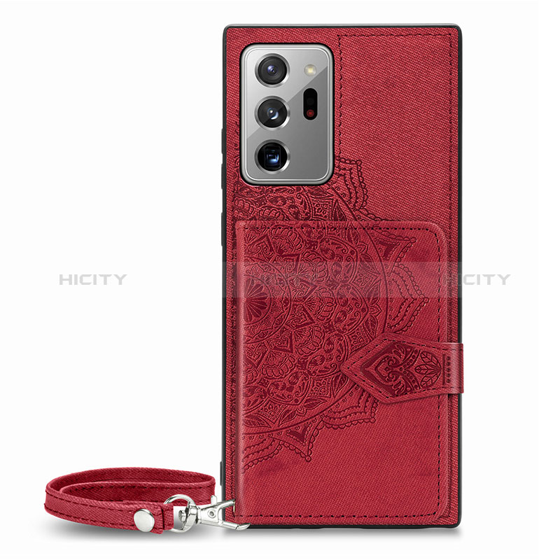 Coque Ultra Fine Silicone Souple Housse Etui avec Aimante Magnetique S05D pour Samsung Galaxy Note 20 Ultra 5G Plus