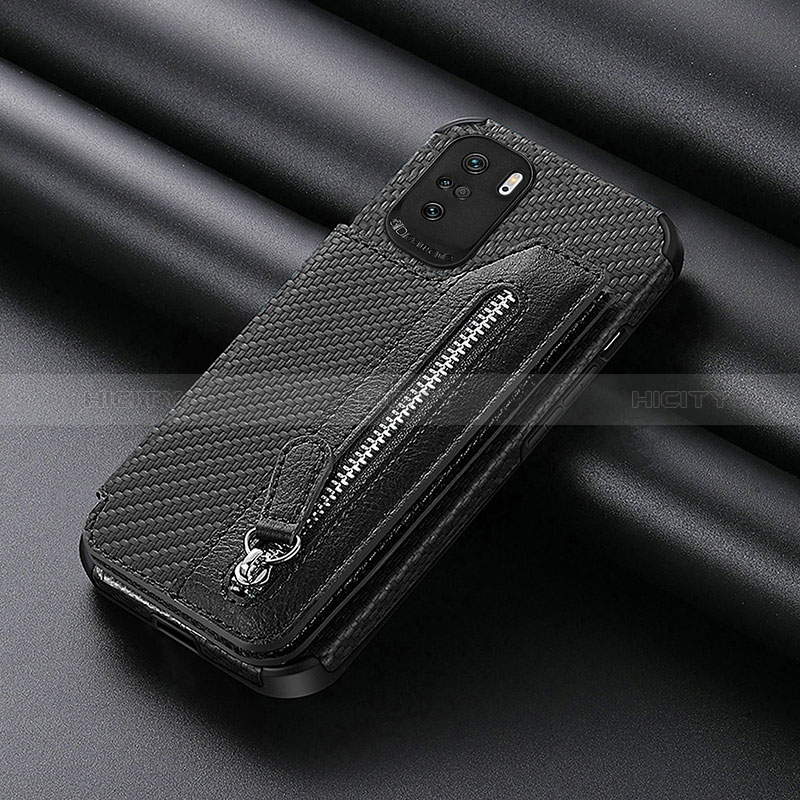 Coque Ultra Fine Silicone Souple Housse Etui avec Aimante Magnetique S05D pour Xiaomi Mi 11i 5G Noir Plus