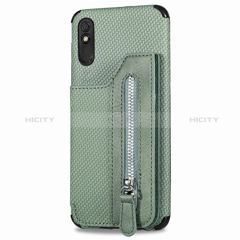 Coque Ultra Fine Silicone Souple Housse Etui avec Aimante Magnetique S05D pour Xiaomi Redmi 9AT Plus