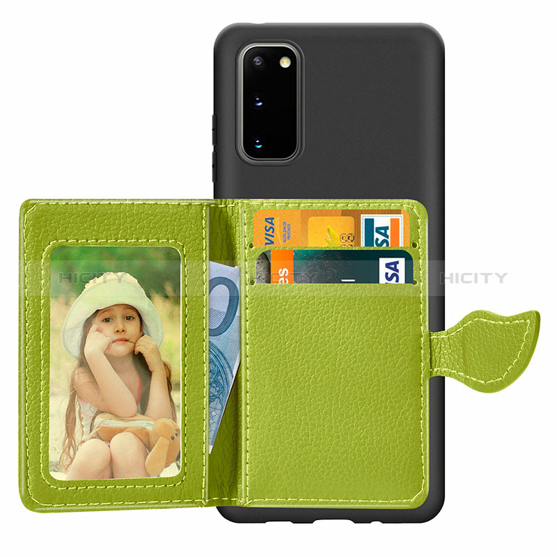 Coque Ultra Fine Silicone Souple Housse Etui avec Aimante Magnetique S06D pour Samsung Galaxy S20 5G Plus