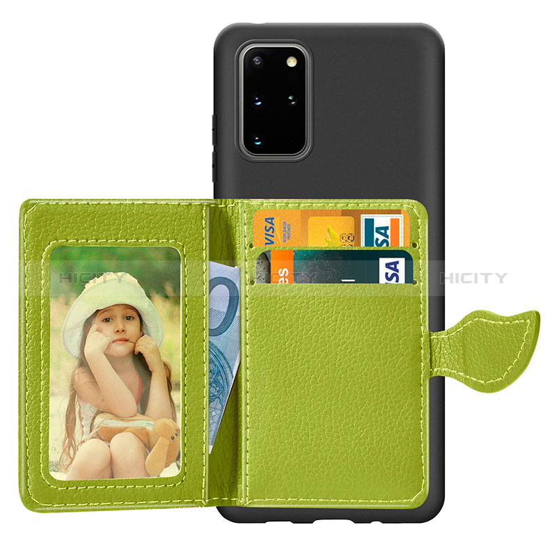 Coque Ultra Fine Silicone Souple Housse Etui avec Aimante Magnetique S06D pour Samsung Galaxy S20 Plus 5G Plus