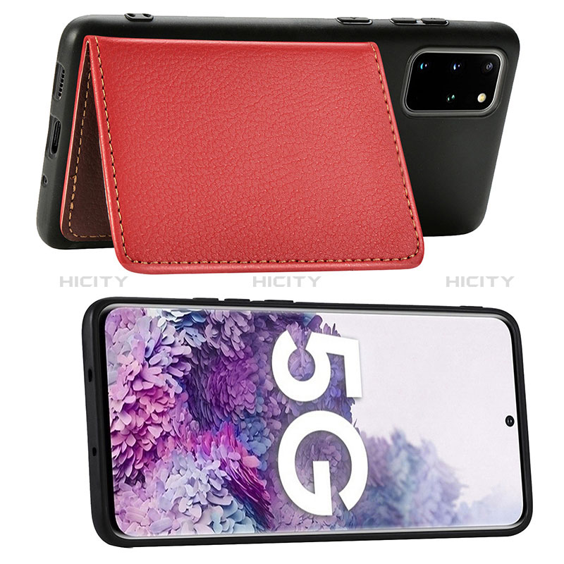 Coque Ultra Fine Silicone Souple Housse Etui avec Aimante Magnetique S06D pour Samsung Galaxy S20 Plus 5G Plus