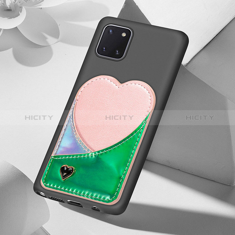 Coque Ultra Fine Silicone Souple Housse Etui avec Aimante Magnetique S07D pour Samsung Galaxy M60s Plus