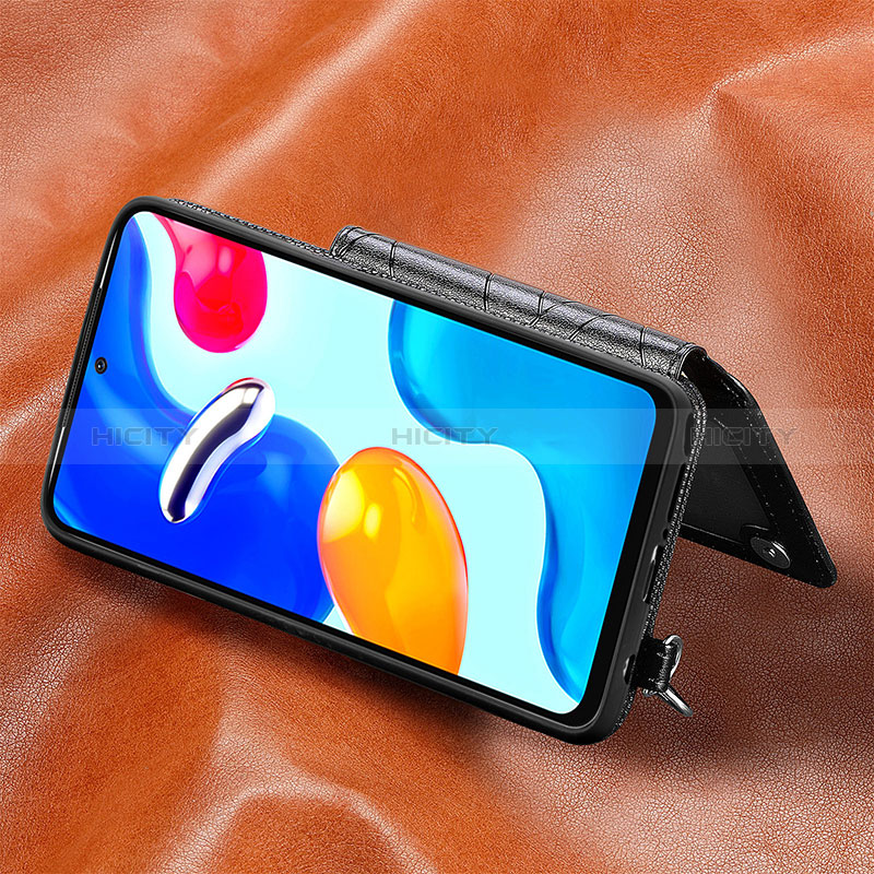 Coque Ultra Fine Silicone Souple Housse Etui avec Aimante Magnetique S07D pour Xiaomi Redmi Note 11 4G (2022) Plus