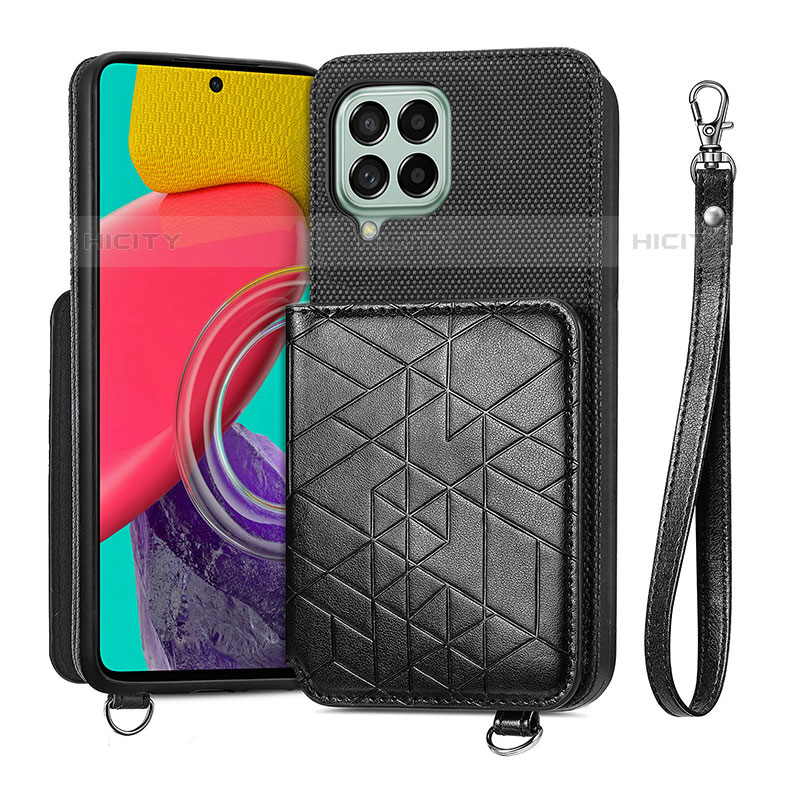 Coque Ultra Fine Silicone Souple Housse Etui avec Aimante Magnetique S08D pour Samsung Galaxy M53 5G Plus