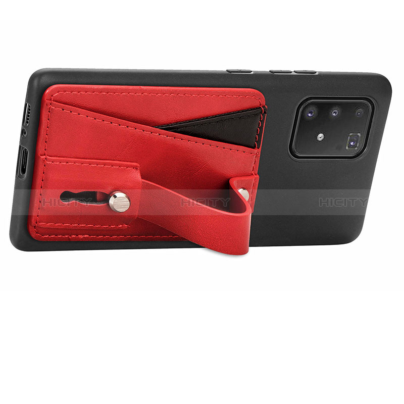 Coque Ultra Fine Silicone Souple Housse Etui avec Aimante Magnetique S08D pour Samsung Galaxy M80S Plus