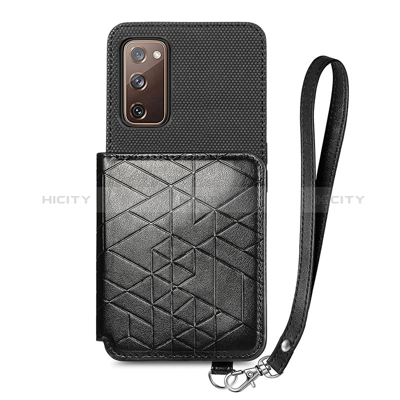 Coque Ultra Fine Silicone Souple Housse Etui avec Aimante Magnetique S08D pour Samsung Galaxy S20 FE 4G Plus