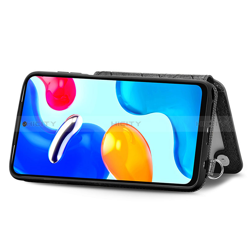 Coque Ultra Fine Silicone Souple Housse Etui avec Aimante Magnetique S08D pour Xiaomi Redmi Note 11 4G (2022) Plus