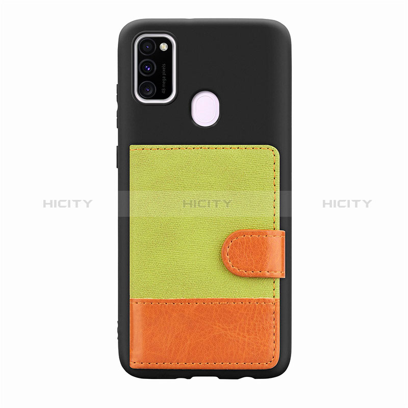 Coque Ultra Fine Silicone Souple Housse Etui avec Aimante Magnetique S09D pour Samsung Galaxy M30s Plus