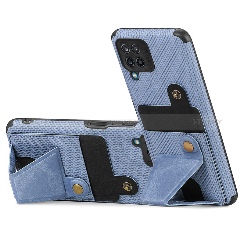 Coque Ultra Fine Silicone Souple Housse Etui avec Aimante Magnetique S10D pour Samsung Galaxy M12 Plus