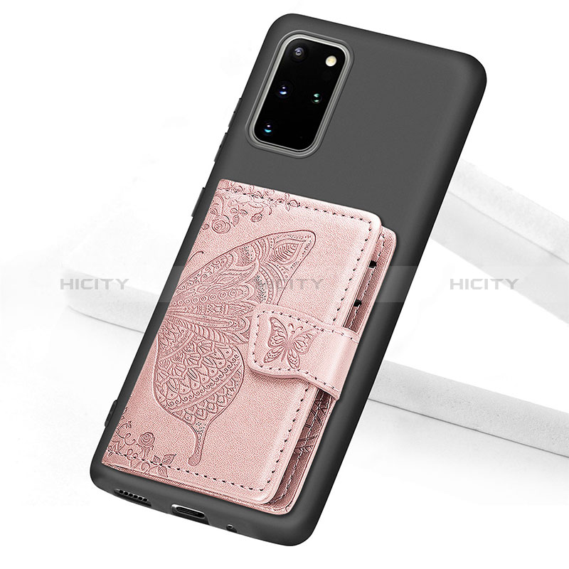 Coque Ultra Fine Silicone Souple Housse Etui avec Aimante Magnetique S11D pour Samsung Galaxy S20 Plus Plus