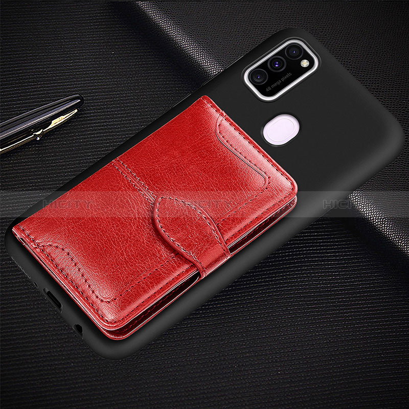 Coque Ultra Fine Silicone Souple Housse Etui avec Aimante Magnetique S12D pour Samsung Galaxy M30s Plus