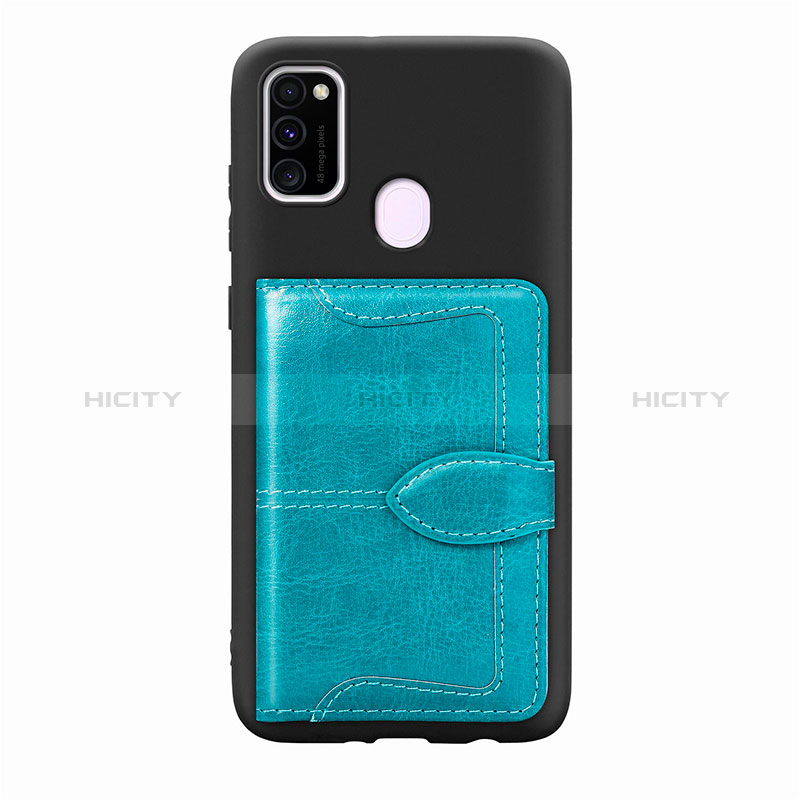 Coque Ultra Fine Silicone Souple Housse Etui avec Aimante Magnetique S12D pour Samsung Galaxy M30s Plus