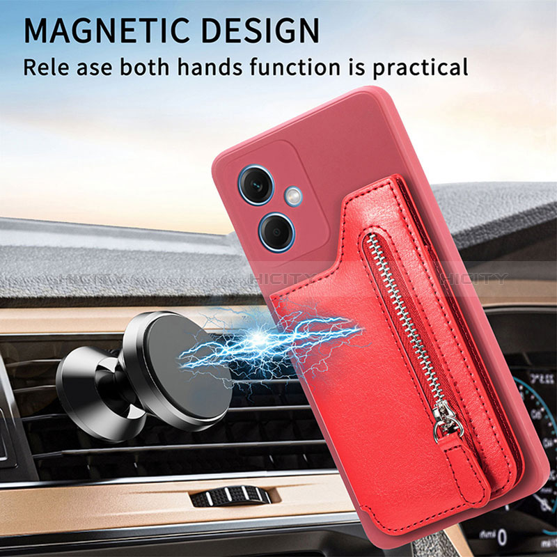 Coque Ultra Fine Silicone Souple Housse Etui avec Aimante Magnetique SD1 pour Xiaomi Redmi Note 12 5G Plus