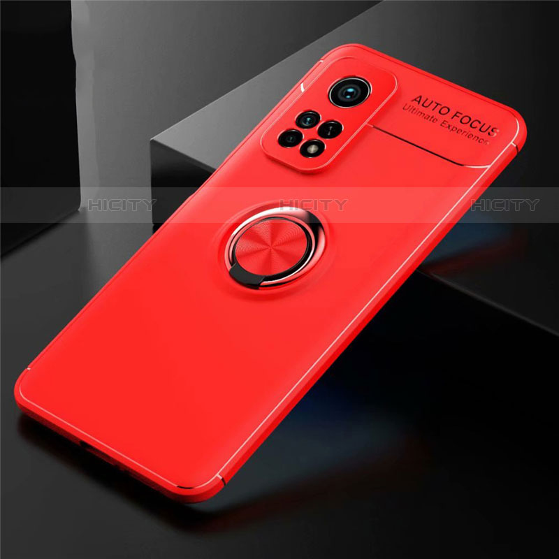 Coque Ultra Fine Silicone Souple Housse Etui avec Support Bague Anneau Aimante Magnetique A01 pour Xiaomi Redmi K30S 5G Plus